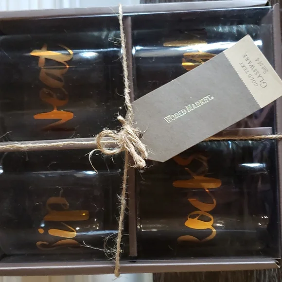 💖HP💖 Brand New! Double Old Fashioned cocktail glasses! Adorable! 1 set of 4 g… - Picture 2 of 12